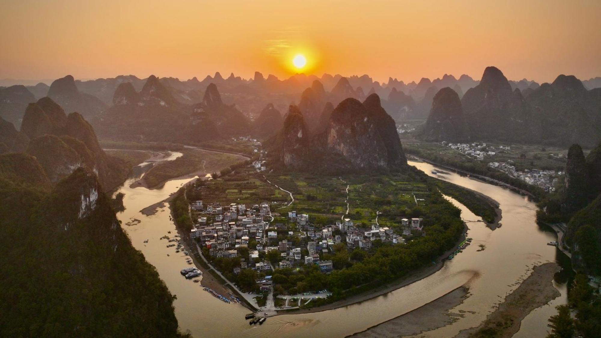 Li-River Island Resort Xingping Yangshuo Extérieur photo